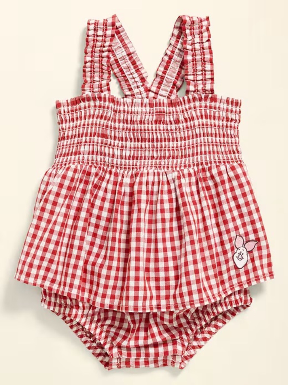 RARE FIND NWT Old Navy x Disney Winnie the Pooh Smocked Skirt One-Piece for Baby